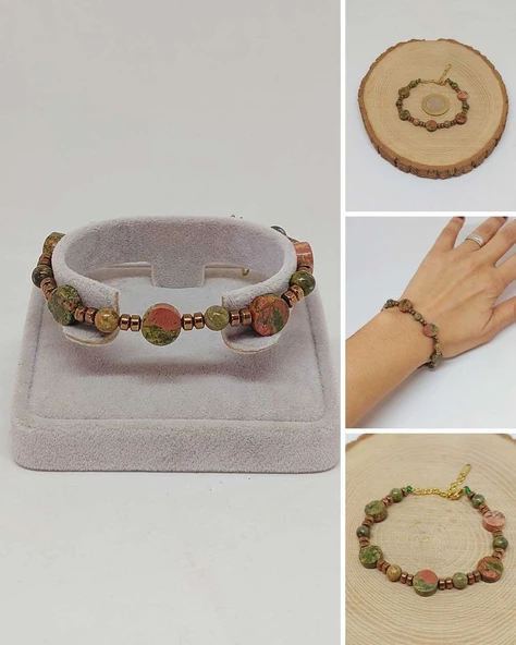 Unakit Taşı Tasarım Bileklik (55938) ürün görseli