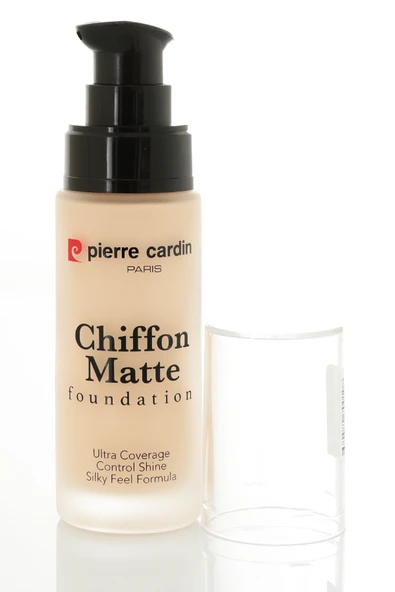 Pierre Cardin Chiffon Touch Mat Görünüm Veren Fondöten-Porcelain-776 - 4