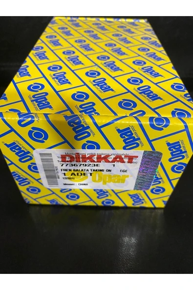 Fiatönkol Ön Balata Egea 16- 1.4-1.4 Lpg-1.6d (UZUN TIP) - Resim 3