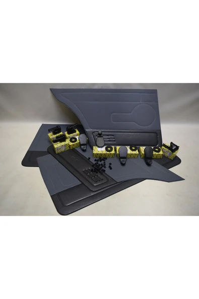 Şahin S Kapı Döşemesi Kumaş Cam Kolu Opar İç Açma Kolu Opar Set