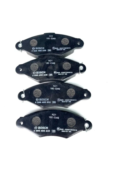 Fren Balatası Ön Renault Kangoo 1.9d - Resim 2