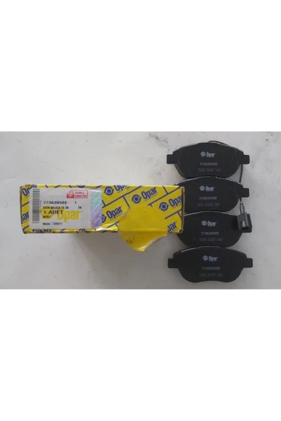 2006- Lınea Doblo Grande Punto Stılo Bravo Fıat 500 Practıco On Fren Balatası Tek Fıslı Uyumlu ürün görseli