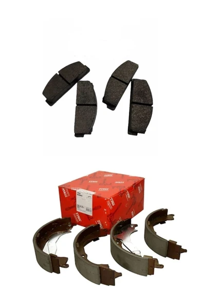 Tofaş Doğan Şahin Kartal Slx M131 Dks Ön Fren Balatası Arka Fren Balatası Takım - Resim 2