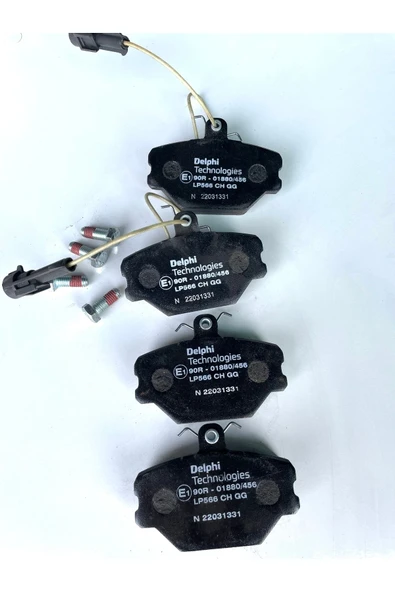 Fren Balatasi On (fiat: Tempra-tipo 1.4-1.6 ) - Del-lp566 - Resim 2