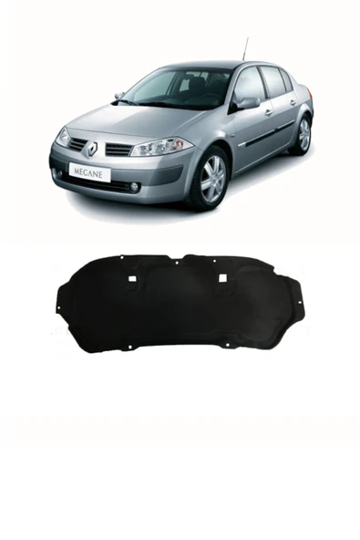 2004-2008 RENAULT MEGANE 2 KAPUT KEÇESİ KAPUT İZOLATÖRÜ - 1