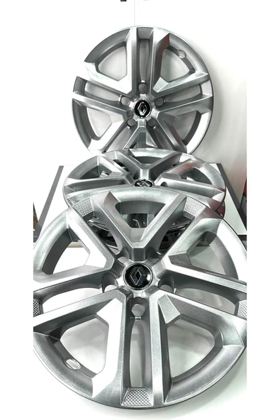 Megane 4 Clio 4 16 Inç 5 Bijon Jant Kapağı Takım 4lü Set - 4