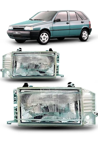 Fiat Tipo Sağ Ve Sol Farlar (ikili)Uyumlu - 1