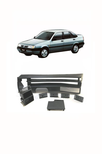 Fiat Tempra Ie Slx Sw Gösterge Çerçevesi Dijital Göstergeli Modellere Uyumlu 7 Parça