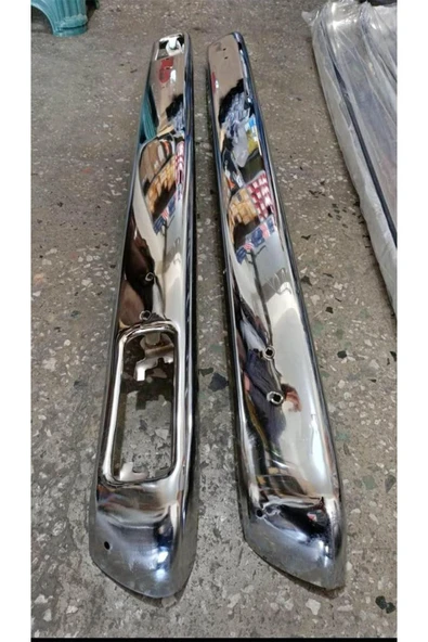 TOFAŞ MURAT 131 DEMİR NİKELAJLI ARKA TAMPON - 7591136 uyumlu ürün görseli