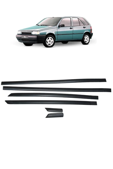 Fiat Tipo Kapı Bandı Takımı 6 Parça - Resim 2