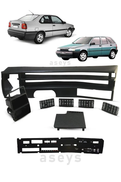 Fiat Tempra Tipo Dijital Gösterge Çerçevesi Dolu Toplam 8 Parça