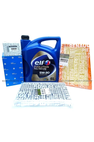 Megane 3 1.5 Dci E5 Komple Bakım Seti Triger Devirdaim Filtre Yağ Uyumlu - 2