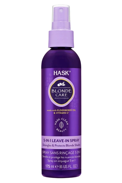 Hask Blonde Care 5-in-1 Durulanmayan Saç Spreyi 175ML