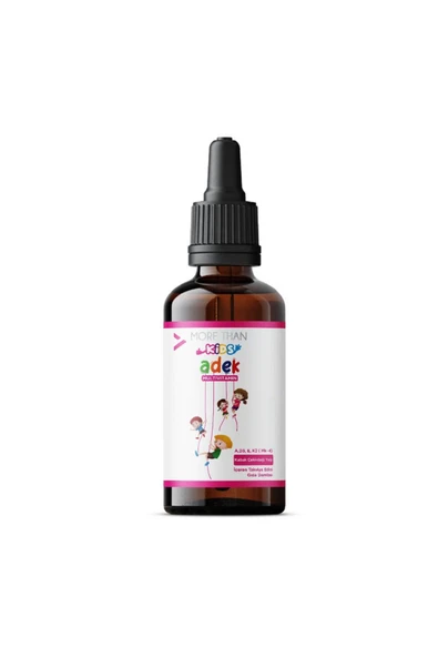 MORE THAN Adek Kids Multivitamin Damla 30 ml - Resim 2