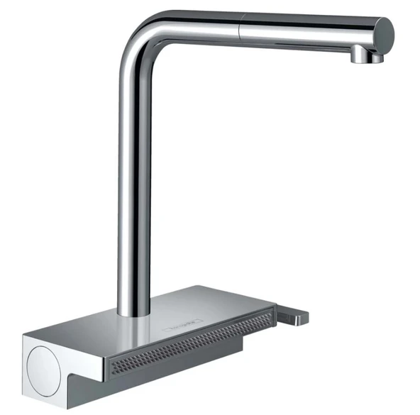 Hansgrohe Aquno Select M81 Eviye Bataryası 250 Spiralli 2jet sBox Krom 73830000 - Resim 5