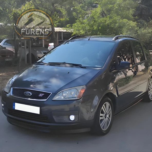 Ford C-Max 2003-2010 Uyumlu H lip Esnek Ön Lip 2 Parça Karlık Ön Ek Tampon Altı Dil - 4