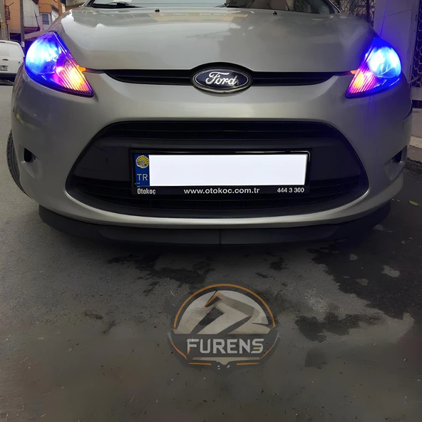 Ford Fiesta 2009-2013 Uyumlu H lip Esnek Ön Lip 2 Parça Karlık Ön Ek Tampon Altı Dil