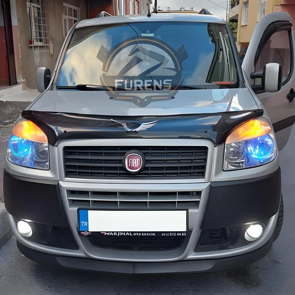 Fiat Doblo 2 2005-2010 Uyumlu H lip Esnek Ön Lip 2 Parça Karlık Ön Ek Tampon Altı Dil - 5