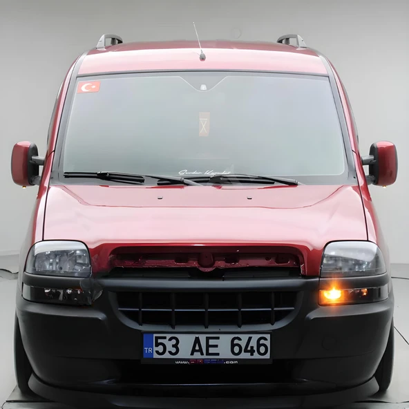 Fiat Doblo 1 2001-2005 Uyumlu H lip Esnek Ön Lip 2 Parça Karlık Ön Ek Tampon Altı Dil