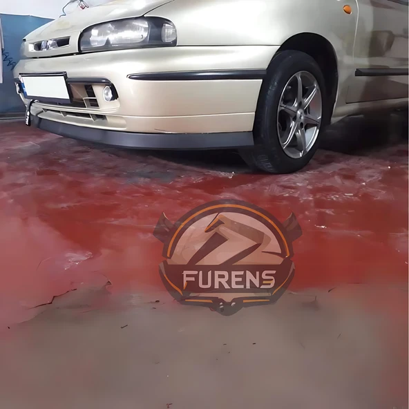 Fiat Marea 1997-2007 Uyumlu H lip Esnek Ön Lip 2 Parça Karlık Ön Ek Tampon Altı Dil - Resim 5