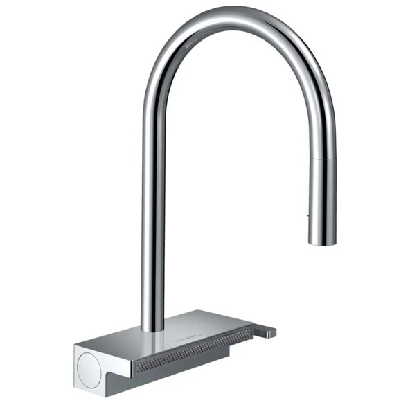 Hansgrohe Aquno Select M81 Eviye Bataryası 170 Spiralli 3jet sBox Krom 73831000