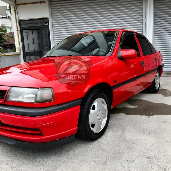 Opel  Vectra A 1988-1995 Uyumlu H lip Esnek Ön Lip 2 Parça Karlık Ön Ek Tampon Altı Dil - Resim 7