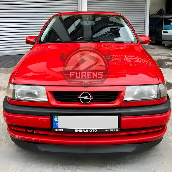 Opel  Vectra A 1988-1995 Uyumlu H lip Esnek Ön Lip 2 Parça Karlık Ön Ek Tampon Altı Dil - Resim 4