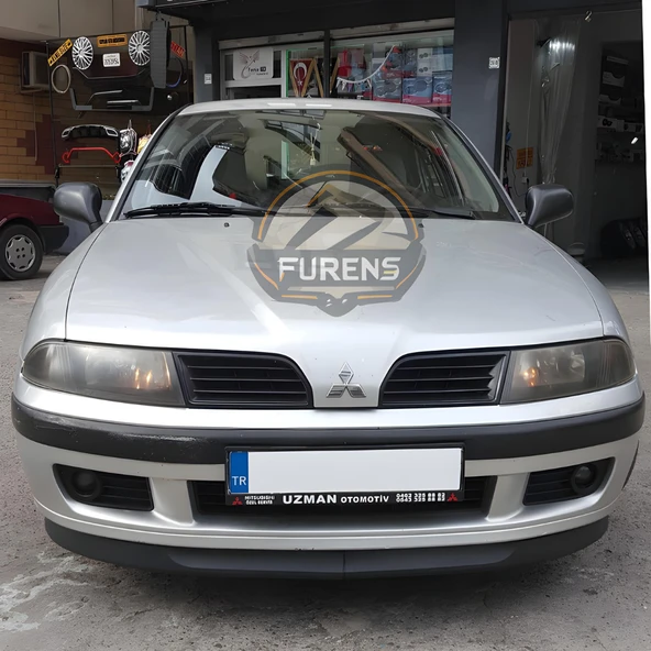 Mitsubishi Carisma 1998-2005 Uyumlu H lip Esnek Ön Lip 2 Parça Karlık Ön Ek Tampon Altı Dil