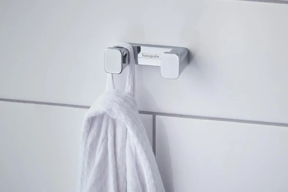 Hansgrohe AddStoris İkili Askı Krom 41755000 ürün görseli