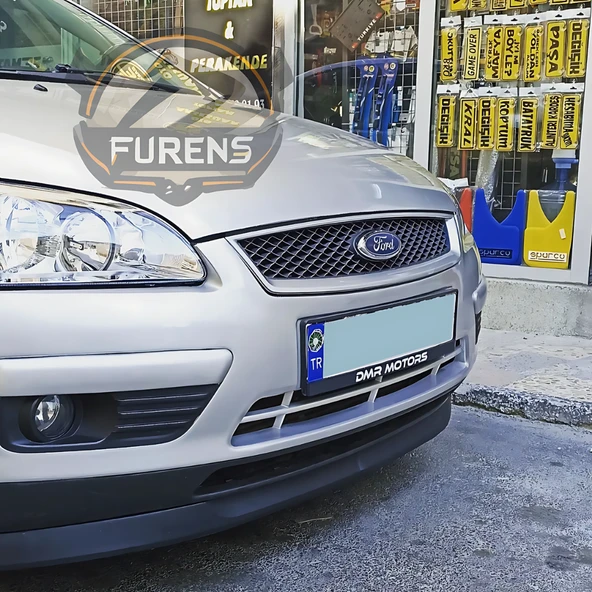 Ford Focus 2 2005-2008 Uyumlu H lip Esnek Ön Lip 2 Parça Karlık Ön Ek Tampon Altı Dil - Resim 8