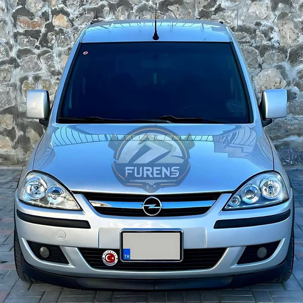 Opel Combo 2002-2014 Uyumlu H lip Esnek Ön Lip 2 Parça Karlık Ön Ek Tampon Altı Dil - Resim 3