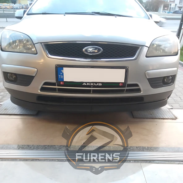 Ford Focus 2 2005-2008 Uyumlu H lip Esnek Ön Lip 2 Parça Karlık Ön Ek Tampon Altı Dil - Resim 7