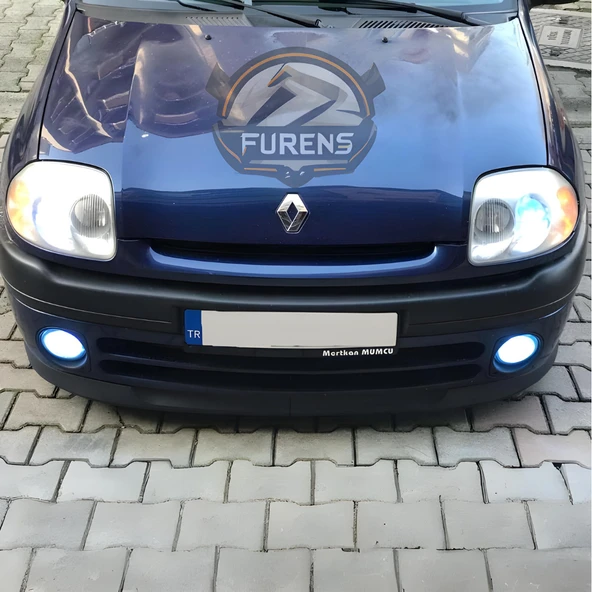 Renault Clio Symbol Hb Sedan 1998-2002 Uyumlu H lip Esnek Ön Lip 2 Parça Karlık Ön Ek Tampon Altı Dil - 5