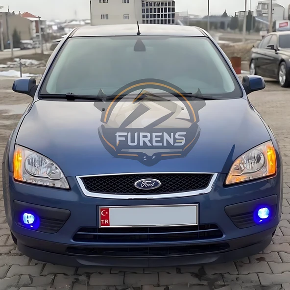 Ford Focus 2 2005-2008 Uyumlu H lip Esnek Ön Lip 2 Parça Karlık Ön Ek Tampon Altı Dil - Resim 4