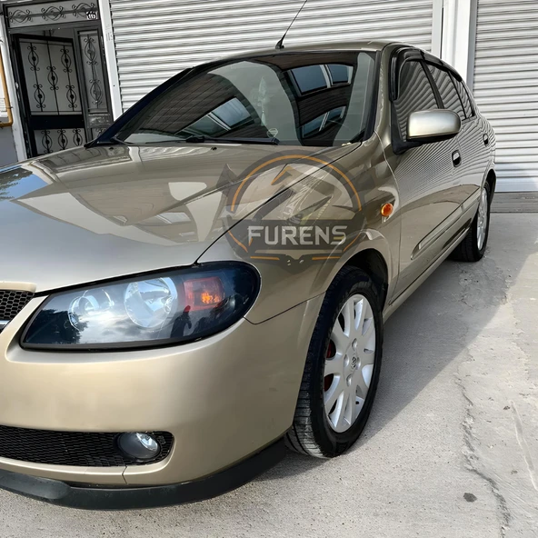 Nissan Almera 2000-2008 Uyumlu H lip Esnek Ön Lip 2 Parça Karlık Ön Ek Tampon Altı Dil - Resim 5