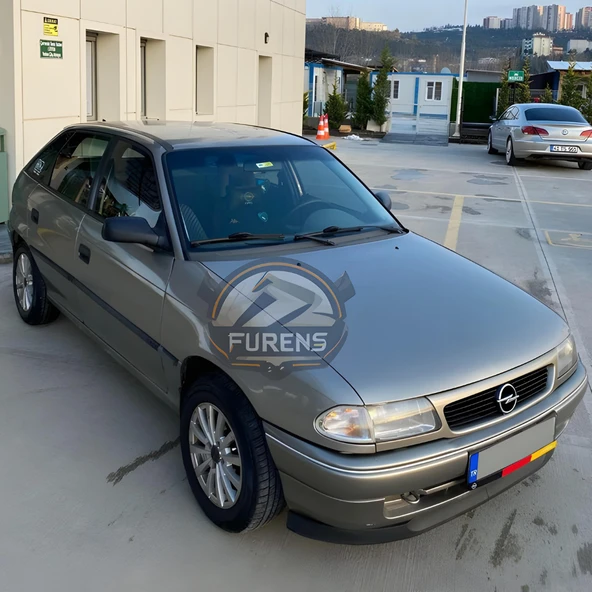 Opel Astra F 1991-1998 Uyumlu H lip Esnek Ön Lip 2 Parça Karlık Ön Ek Tampon Altı Dil - Resim 4