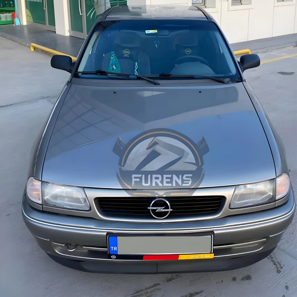 Opel Astra F 1991-1998 Uyumlu H lip Esnek Ön Lip 2 Parça Karlık Ön Ek Tampon Altı Dil - Resim 7