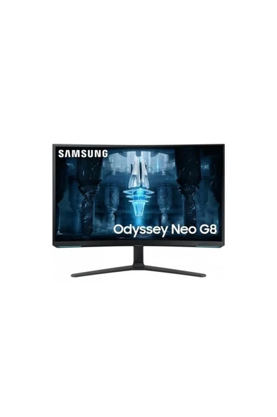 Samsung Odyssey Neo G8 LS32BG850NPXUF 32" 1 ms 4K Curved Pivot 240 Hz Oyuncu Monitörü - Teşhir ürün görseli