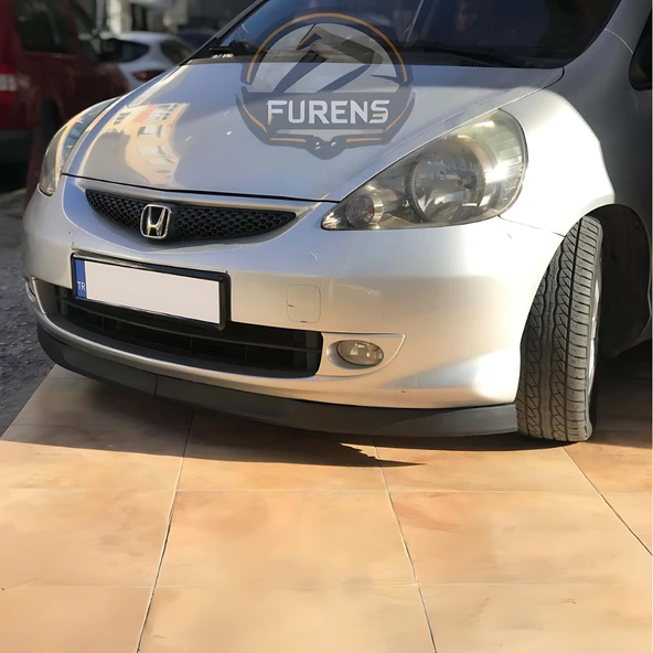 Honda Jazz 2002-2010 Uyumlu H lip Esnek Ön Lip 2 Parça Karlık Ön Ek Tampon Altı Dil - 5