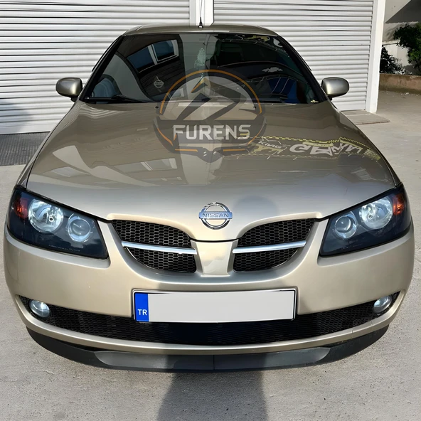 Nissan Almera 2000-2008 Uyumlu H lip Esnek Ön Lip 2 Parça Karlık Ön Ek Tampon Altı Dil ürün görseli
