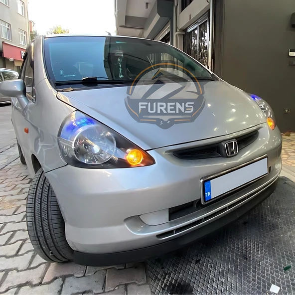 Honda Jazz 2002-2010 Uyumlu H lip Esnek Ön Lip 2 Parça Karlık Ön Ek Tampon Altı Dil - 3