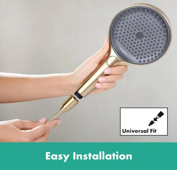 Hansgrohe Designflex Duş Hortumu 1.6 m Altın - 4