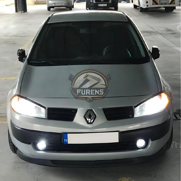 Renault Megane 2 2003-2008 Uyumlu H lip Esnek Ön Lip 2 Parça Karlık Ön Ek Tampon Altı Dil - 5
