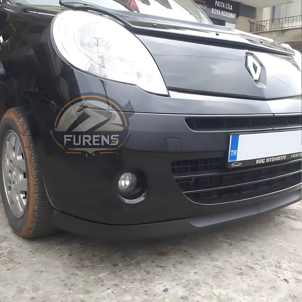 Renault Kangoo 2 2008-2021 Uyumlu H lip Esnek Ön Lip 2 Parça Karlık Ön Ek Tampon Altı Dil - 3