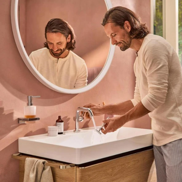 Hansgrohe Tecturis S Lavabo Bataryası 110 Coolstart Krom 73320000 - 2