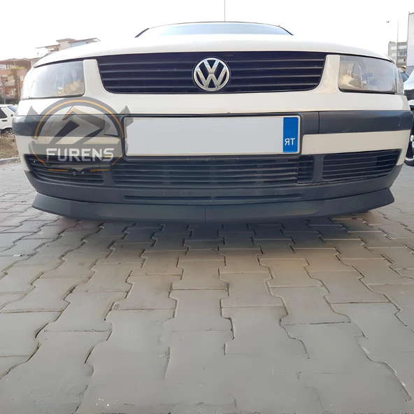 Volkswagen Passat B5 B5,5 1996-2004 Uyumlu H lip Esnek Ön Lip 2 Parça Karlık Ön Ek Tampon Altı Dil - Resim 3