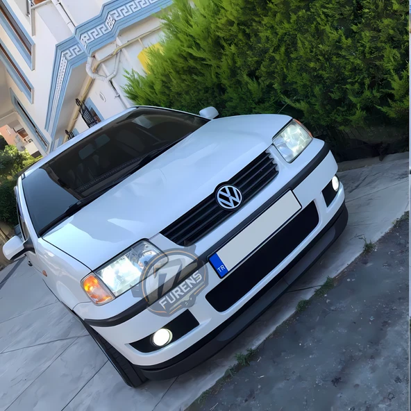 Volkswagen Polo Mk3 1994-2003 6N Uyumlu H lip Esnek Ön Lip 2 Parça Karlık Ön Ek Tampon Altı Dil - Resim 6