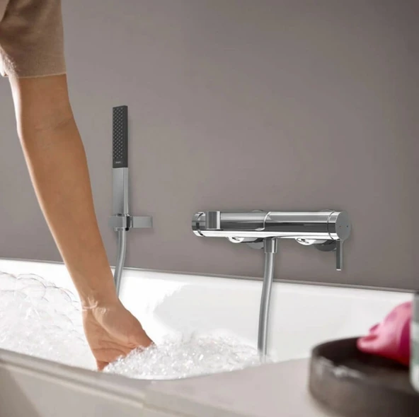 Hansgrohe Finoris Tek Kollu Banyo Bataryası 76420000 - 2