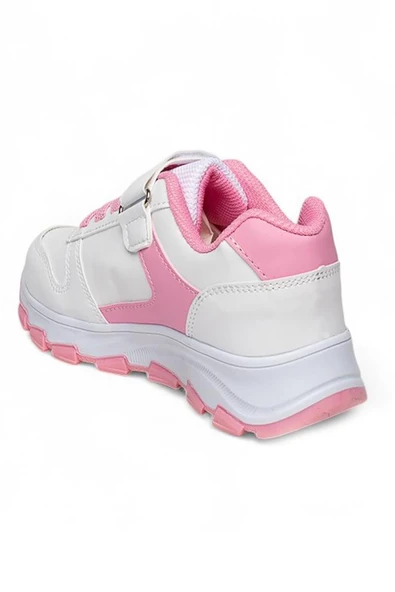 Celira Rmd Beyaz Pembe Kız Çocuk Sneaker Spor Ayakkabı - 3
