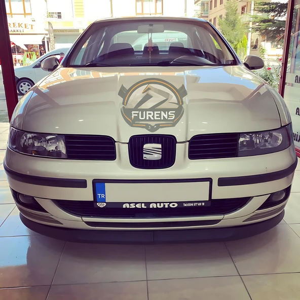 Seat Toledo 1999-2004 Uyumlu H lip Esnek Ön Lip 2 Parça Karlık Ön Ek Tampon Altı Dil - Resim 4